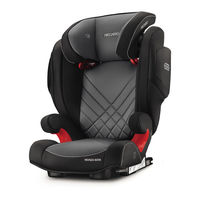 RECARO MONZA NOVA 2 Notice De Montage Et D'utilisation