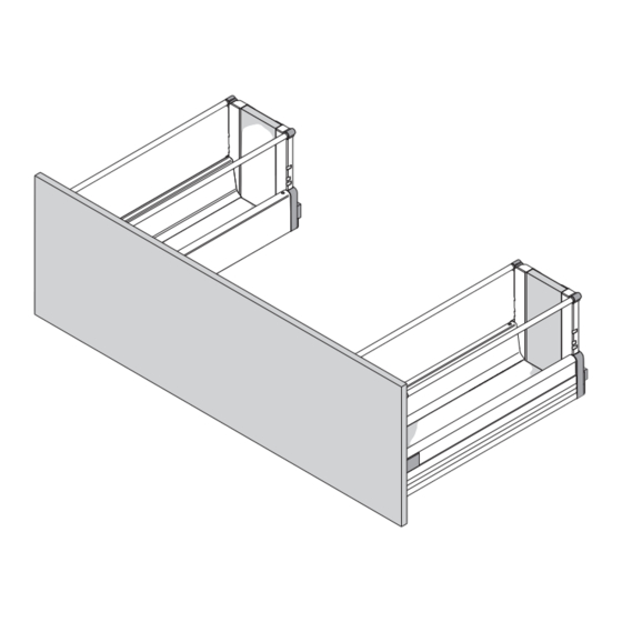 blum TANDEMBOX Guide Rapide