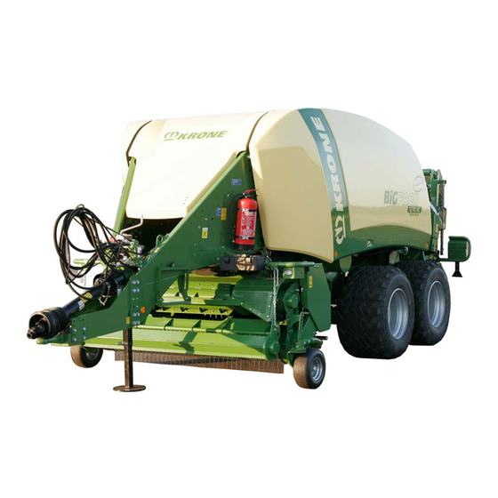 Krone 1050369 Notice D'utilisation Originale