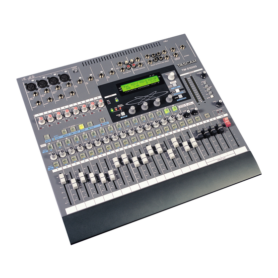 Tascam TM-D1000 Manuel De Référence