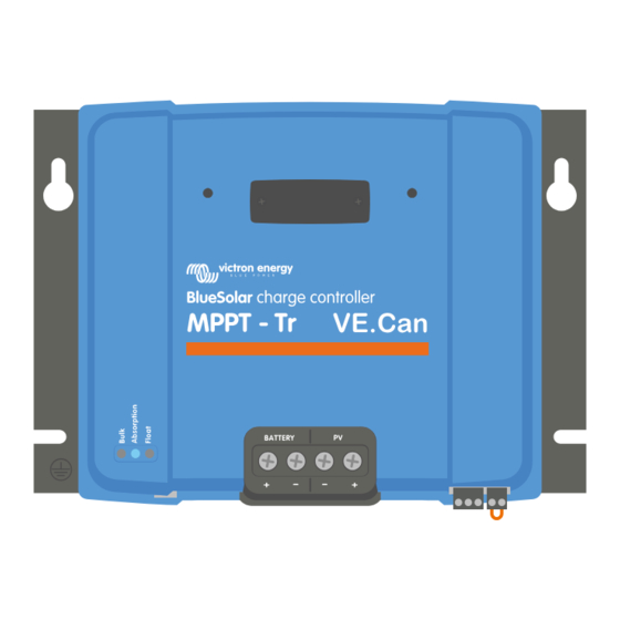 Victron energy BlueSolar MPPT Serie Manuel