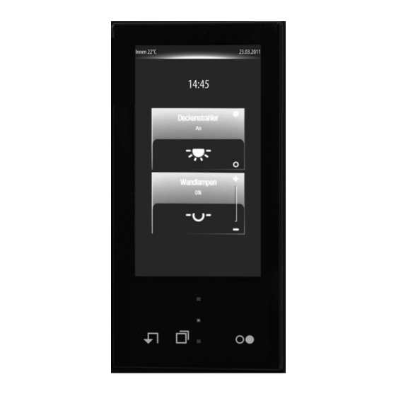 Jung KNX Smart Control Instructions D'utilisation