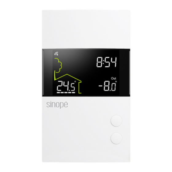 Sinope TH1400WF Guide D'installation