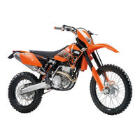 KTM 525 XC-W 2007 Manuel D'utilisation