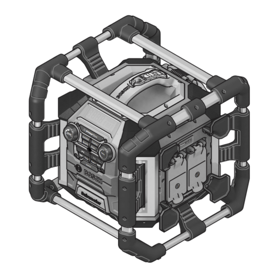 Bosch GML 50 Professional Notice Originale