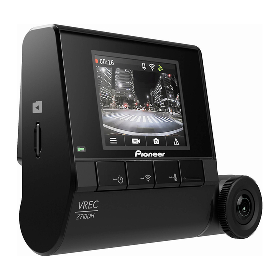 Pioneer VREC-Z710DH Mode D'emploi