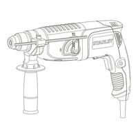 Stanley SDS-Plus STHR202 Traduction Des Instructions Initiales