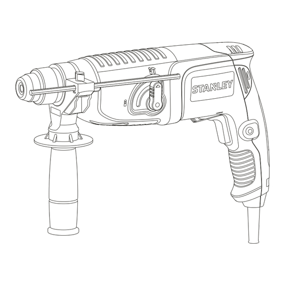 Stanley SDS-Plus STHR202 Traduction Des Instructions Initiales