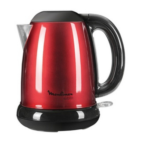 Moulinex Subito Manuel D'utilisation