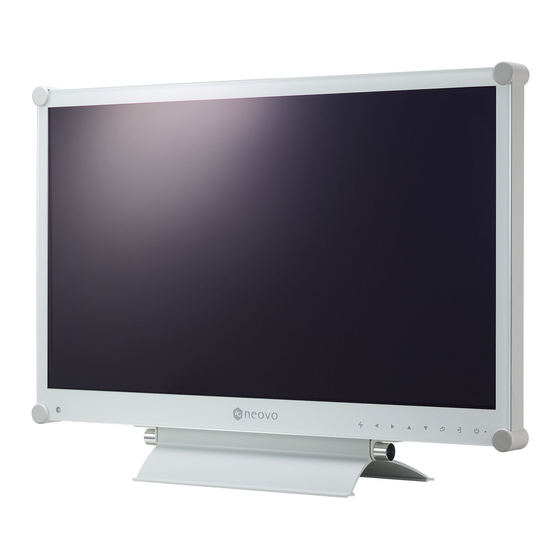 AG Neovo MX-2402 Manuel De L'utilisateur