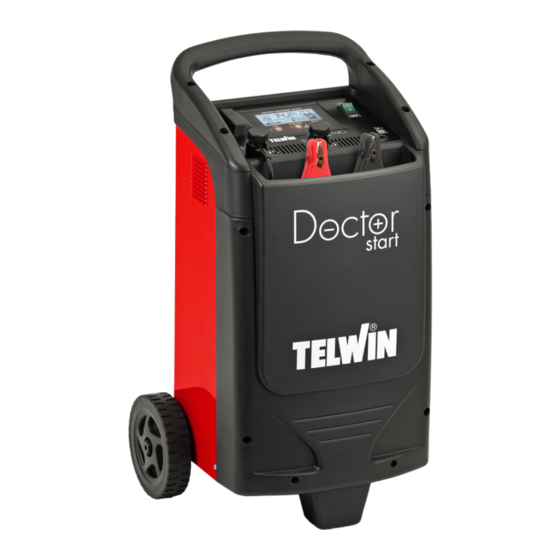 Telwin Professional Doctor Start 630 Manuel D'instructions