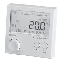 oventrop R-Tronic RTFC K Notice D'installation Et D'utilisation