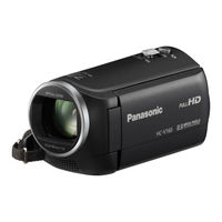 Panasonic HC-V160 Mode D'emploi De Base