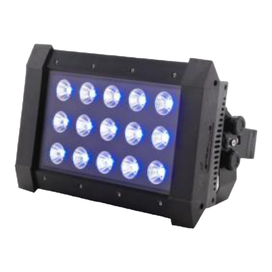 thomann STAIRVILLE Tri Flood MK II 15x15 W RGB Manuels