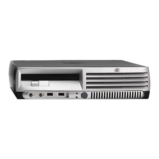HP Compaq dc7100 Avant De Commencer