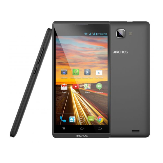 Archos 50b Oxygen Mode D'emploi