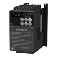 Fuji Electric FVR-E11S-EN Série Manuel D'instructions