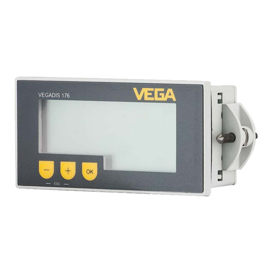 Vega VEGADIS 176 Manuels