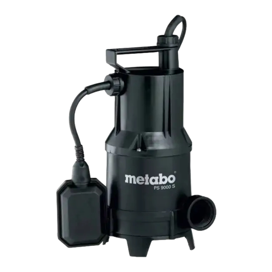 Metabo PS 7000 S Instructions D'utilisation