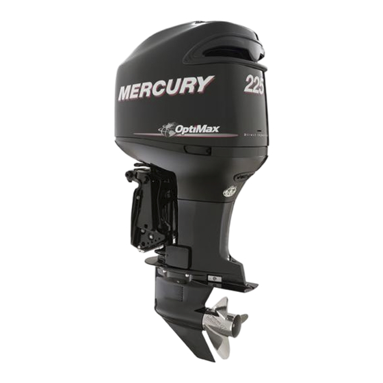 Mercury Marine 200 OptiMax Mode D'emploi