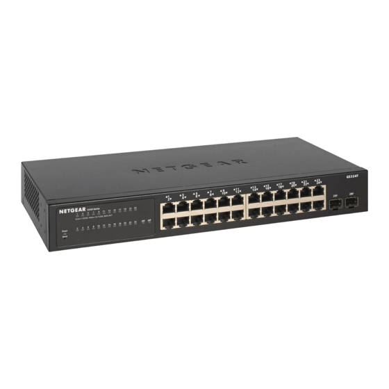 NETGEAR Gigabit Ethernet Pro S350 Serie Guide D'installation