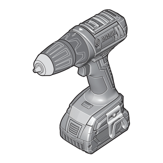 Bosch DDB181 Consignes De Sécurité/D'utilisation