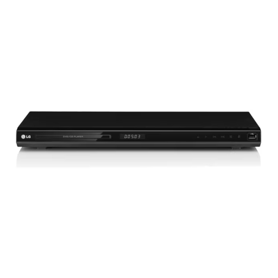 LG DVX692H Manuel D'utilisation