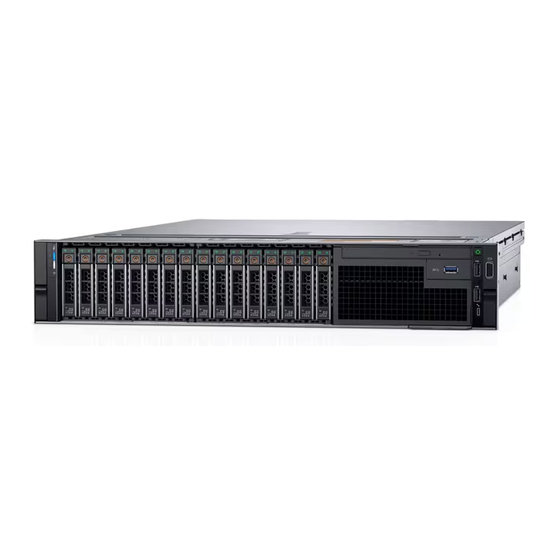 Dell EMC PowerEdge R740 Guide De Dépannage