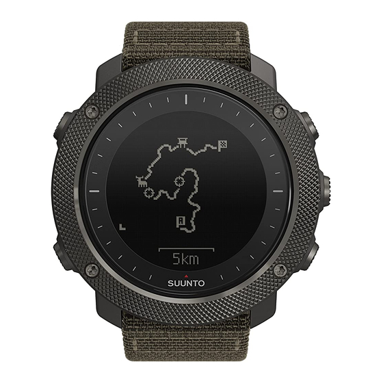 Suunto TRAVERSE ALPHA Guide D'utilisation