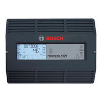 Bosch Heatronic 4000 Instructions D'installation Et D'utilisation