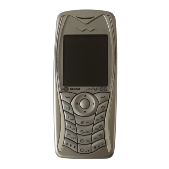 Sagem My V-56 Manuels