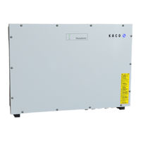 Kaco blueplanet 100 NX3 Guide Rapide