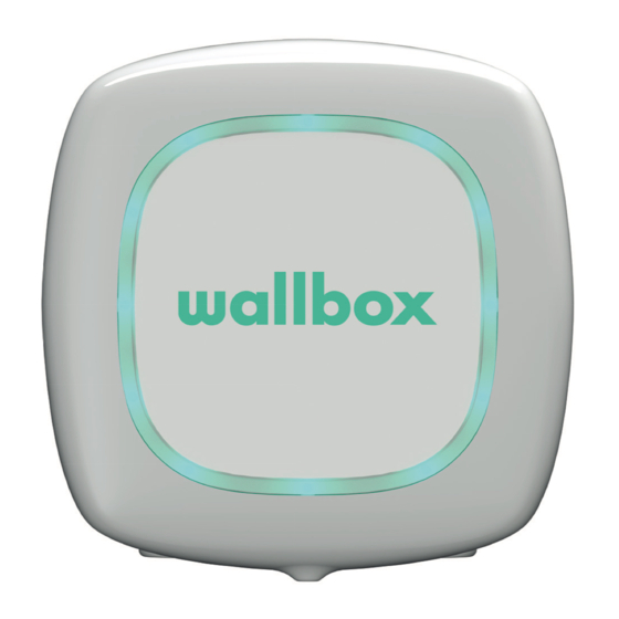 Wallbox Pulsar Guide De L'utilisateur