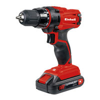 Einhell TC-CD 18-2 Li Instructions D'origine