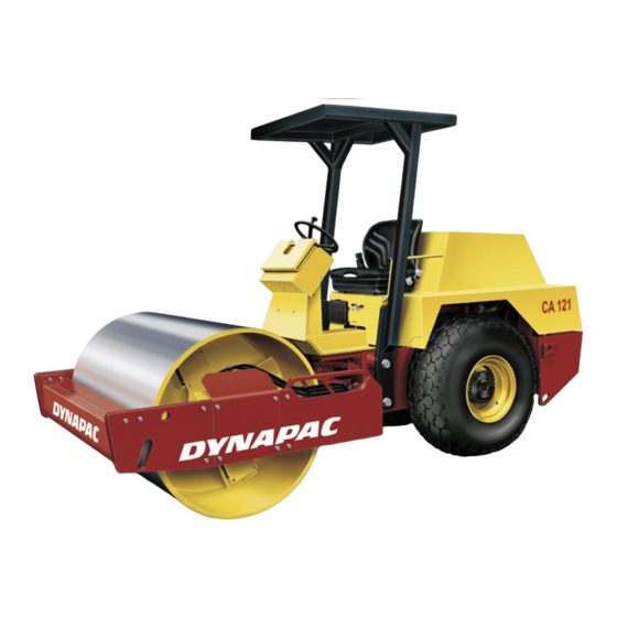 Dynapac CA121 Mode D'emploi