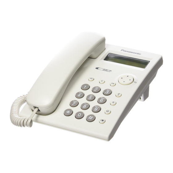 Panasonic KX-TSC11EX Mode D'emploi