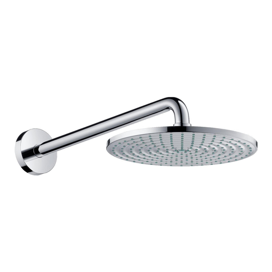 Hansgrohe Raindance 27471000 Mode D'emploi / Instructions De Montage