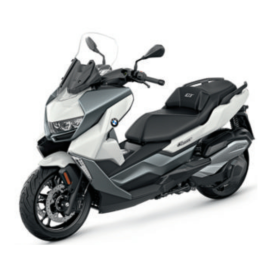 BMW Motorrad C 400 GT 2022 Livret De Bord
