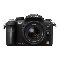 Panasonic LUMIX DMC-G2W Mode D'emploi