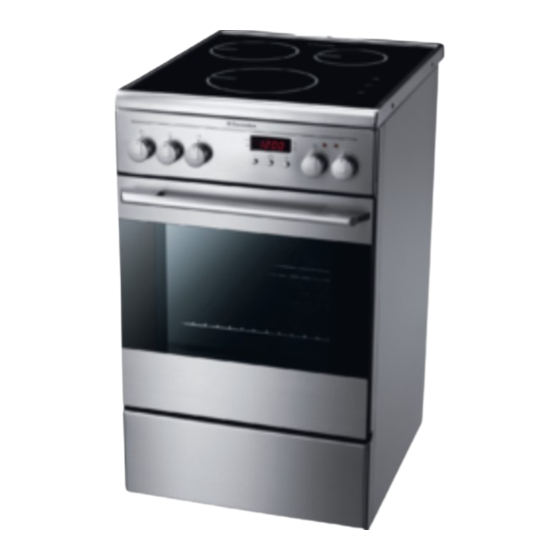 Electrolux EKD513504 Notice D'utilisation