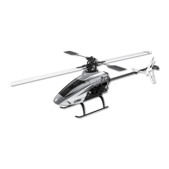 Blade SR RTF Manuel D'utilisation