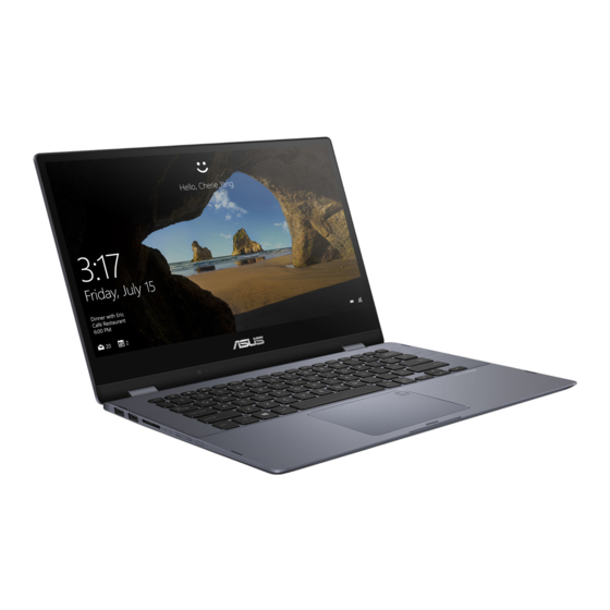Asus TP412UA-EC036T Manuel Électronique