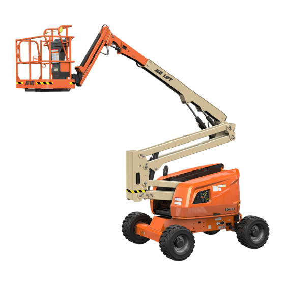 JLG 450A Serie Mode D'emploi