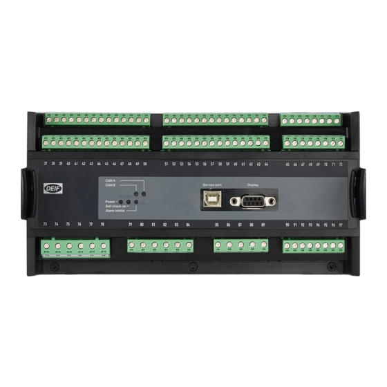 Deif PPU-3 Mode D'emploi