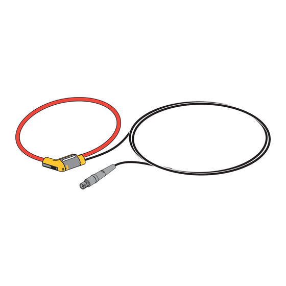 Fluke Thin Flex Current Probe 3310-PR-TF-II Mode D'emploi