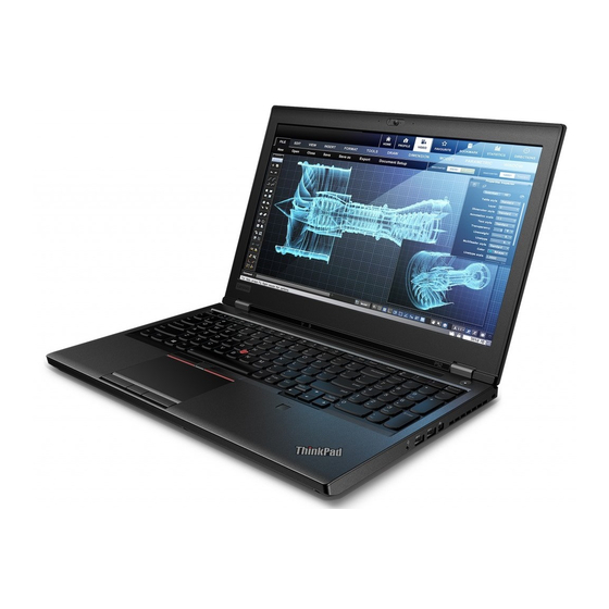 Lenovo ThinkPad P52 Guide D'utilisation