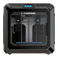 FLASHFORGE 3D PRINTER FLASHFORGE CREATOR 3 PRO Mode D'emploi