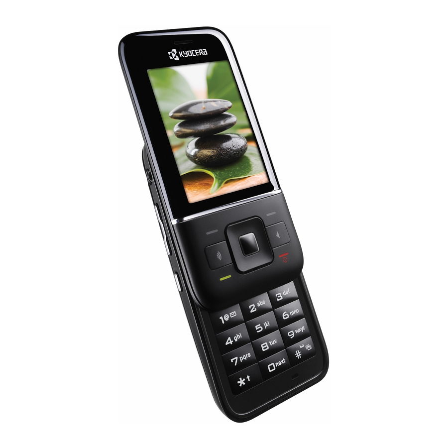 Kyocera G2GO M2000 Guide D'utilisation