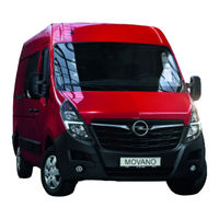 Opel Movano Manuel D'utilisation