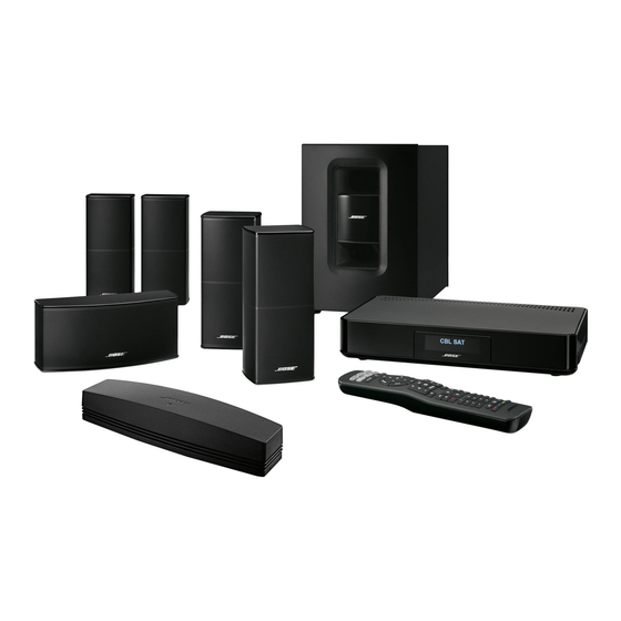 Bose SoundTouch CineMate 520 Manuels
